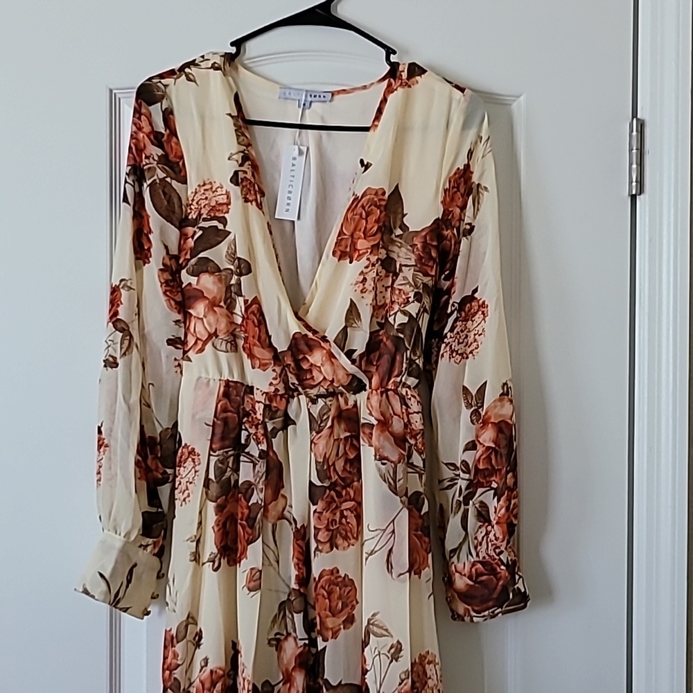 Baltic Born Lydia Fall Floral Maxi Dress